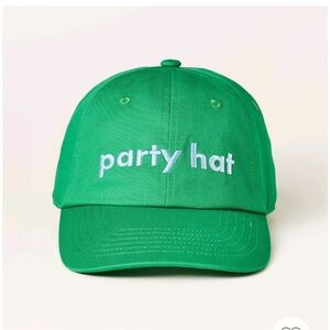 Kate Spade Green Party Hat